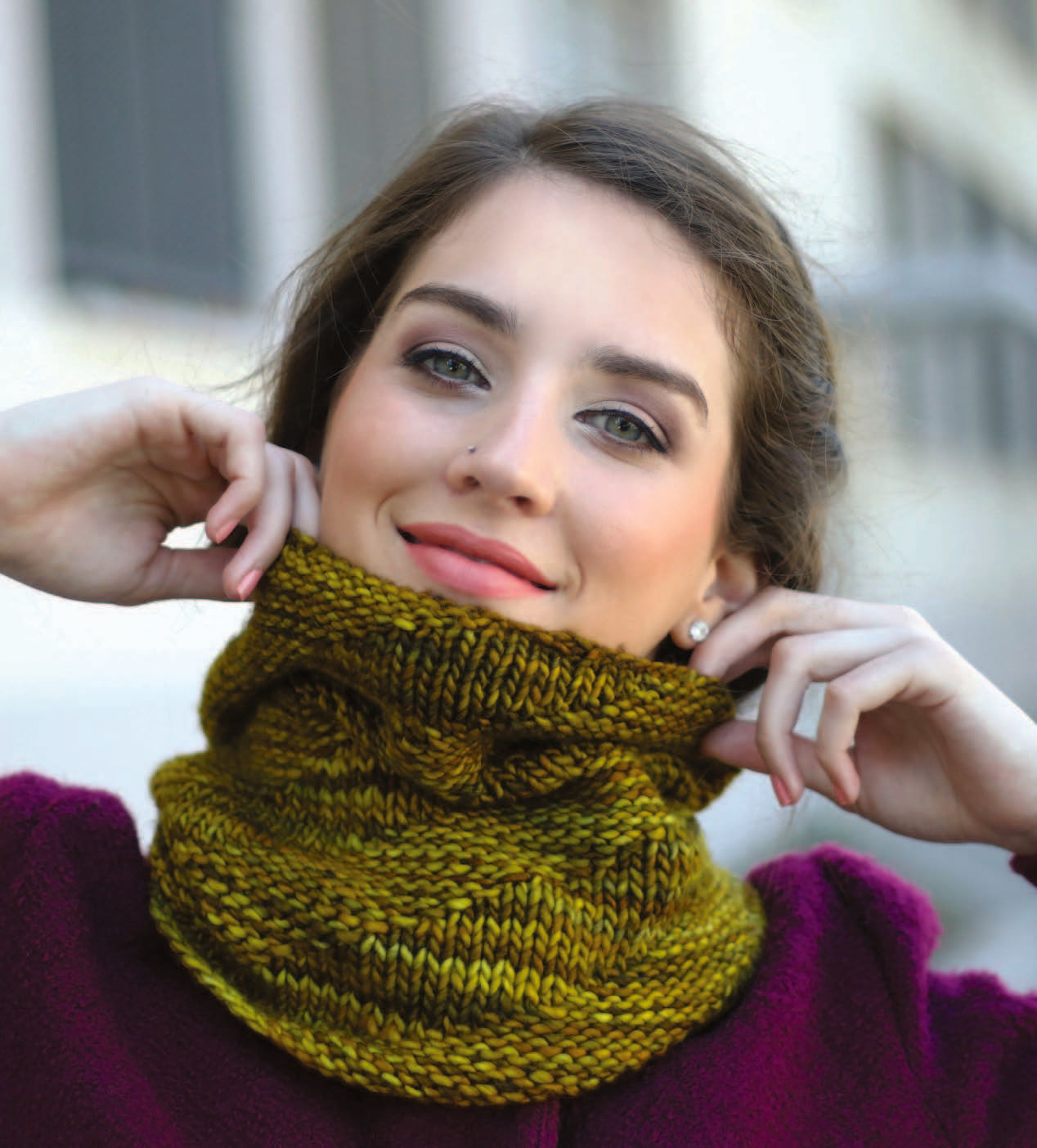 Across the Heath Cowl Knitting Pattern