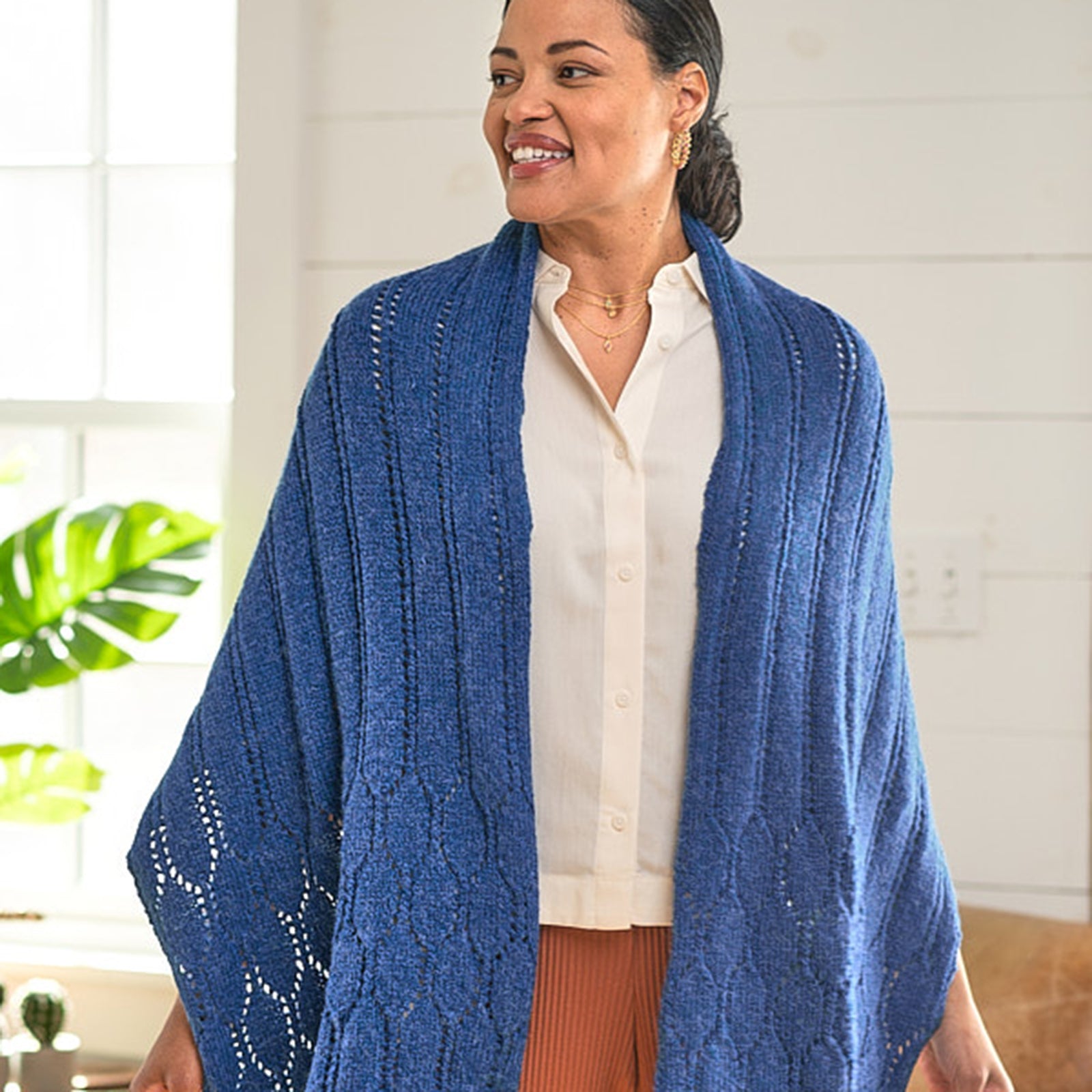 Berroco Champignon Wrap Knitting Pattern