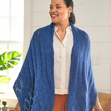 Berroco Champignon Wrap Knitting Pattern