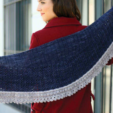 Malabrigo Koriburi Shawl Wrap Knitting Pattern