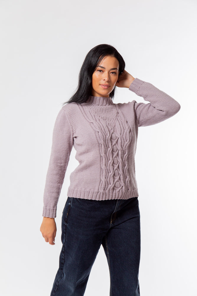 MillaMia Susanna Cable Jumper Knitting Pattern