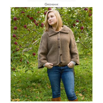 Classic Elite Yarns Greenbank Cardigan Knitting Pattern