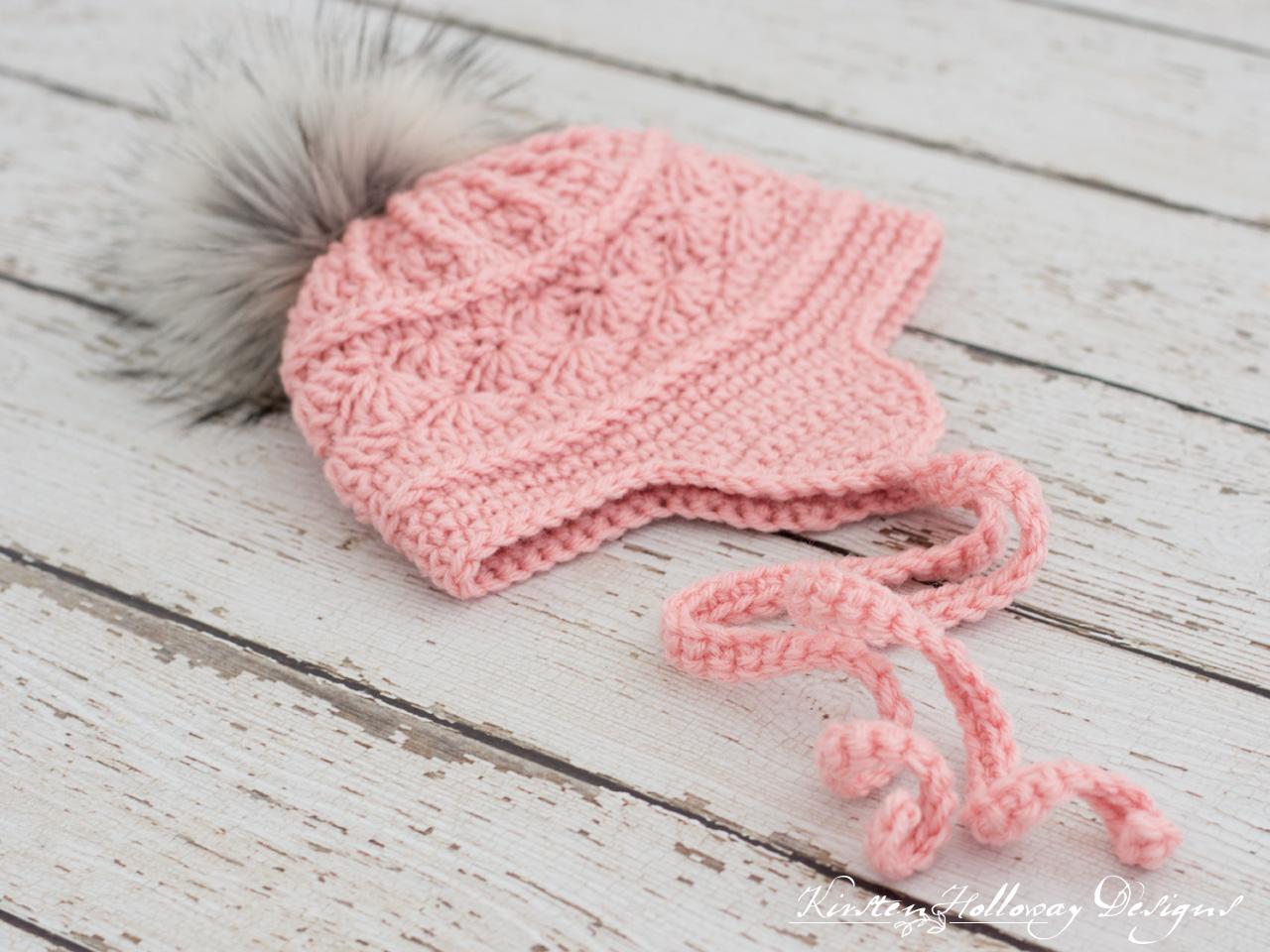 La Vie en Rose Earflap Hat