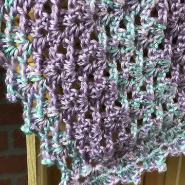 Fan Stitch Baby Blanket