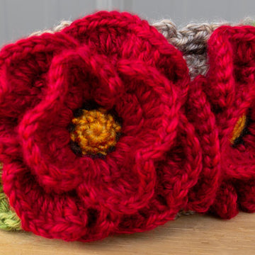 Basket-full of Poppies Headband