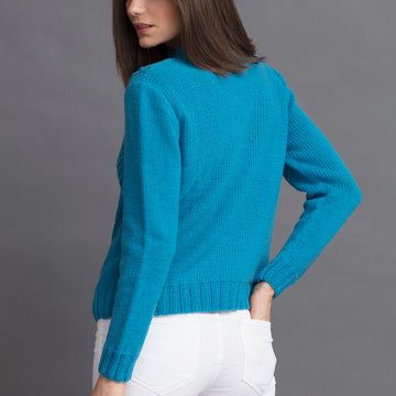 String Christina Chevron Pullover Jumper Knitting Pattern