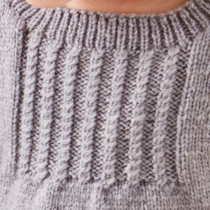 Sirdar Smocked Heirloom Sweater Jumper Knitting Pattern