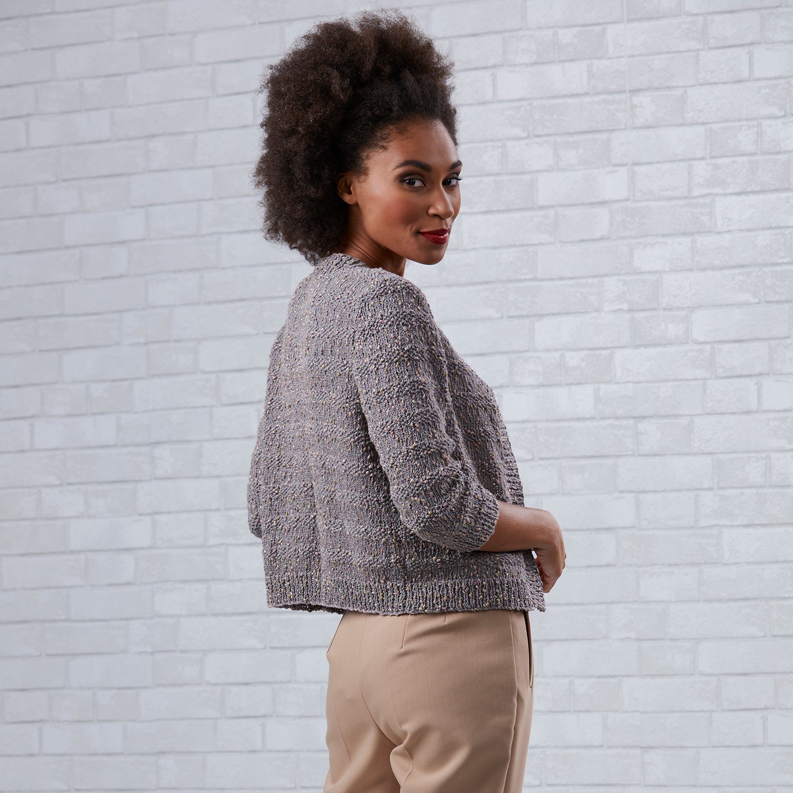 Stacy Charles Fine Yarns Millie Cardigan Knitting Pattern