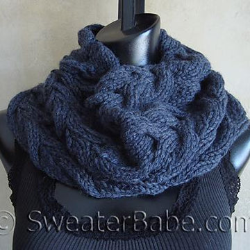 #103 Luscious Cabled Cowl