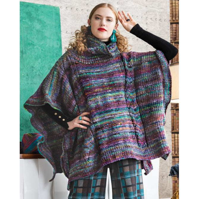 Noro Poncho Cape Knitting Pattern