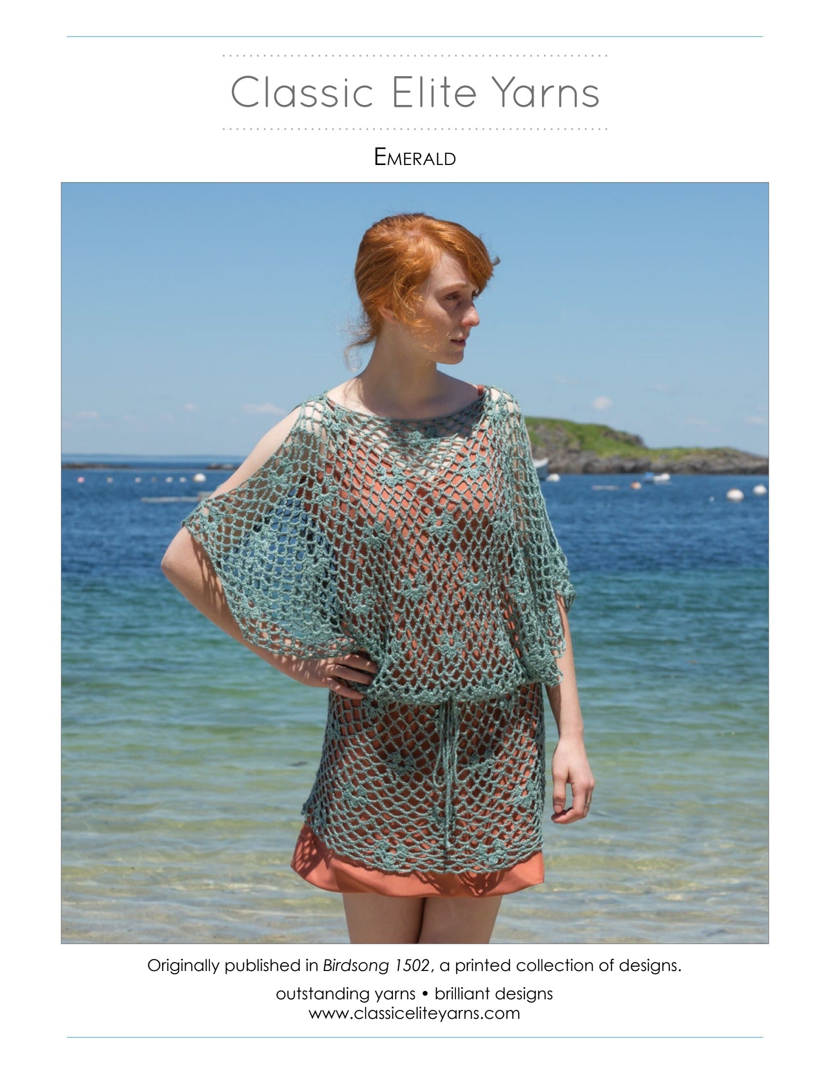 Classic Elite Yarns Emerald Jumper Crochet Pattern