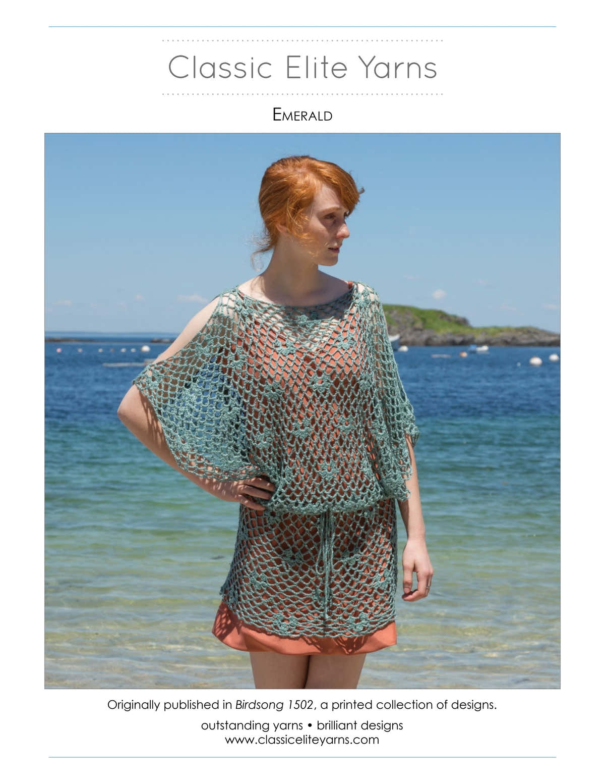 Classic Elite Yarns Emerald Jumper Crochet Pattern