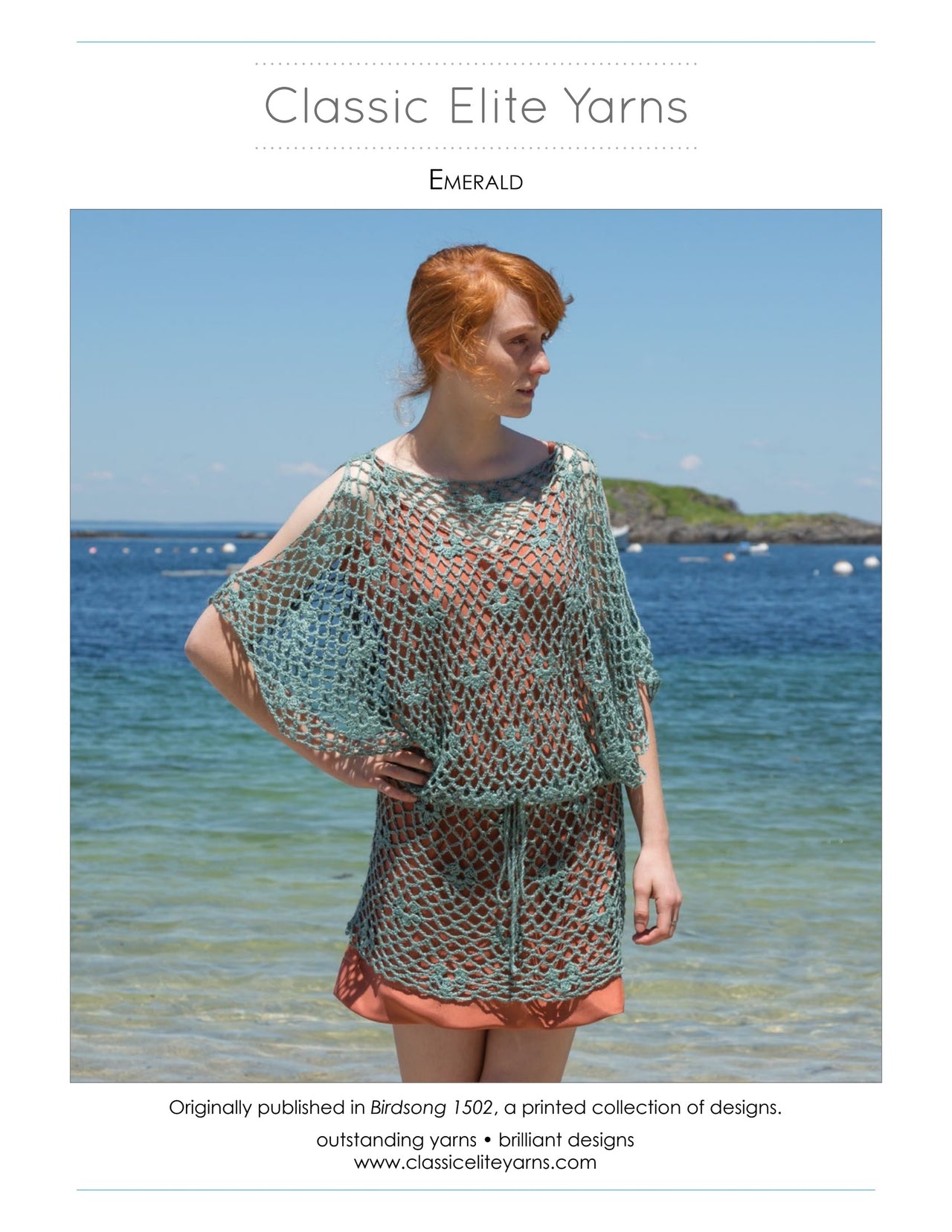 Classic Elite Yarns Emerald Jumper Crochet Pattern