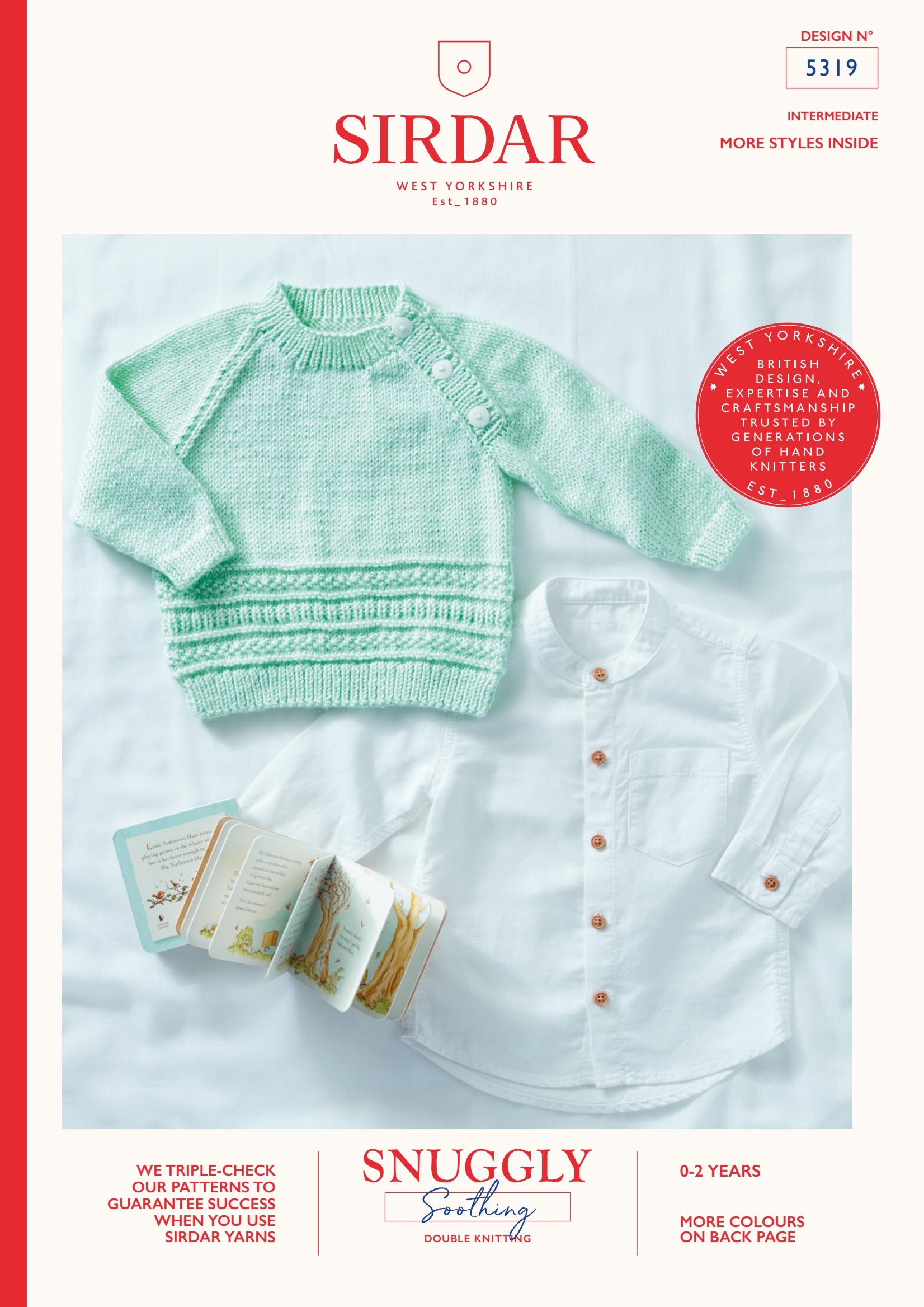 Sirdar Pullover Jumper Knitting Pattern