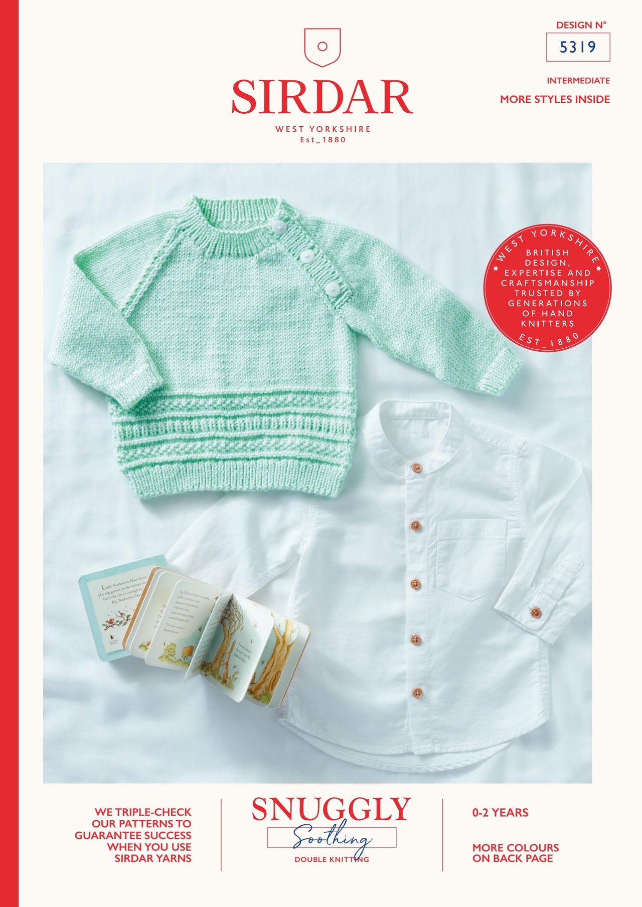 Sirdar Pullover Jumper Knitting Pattern
