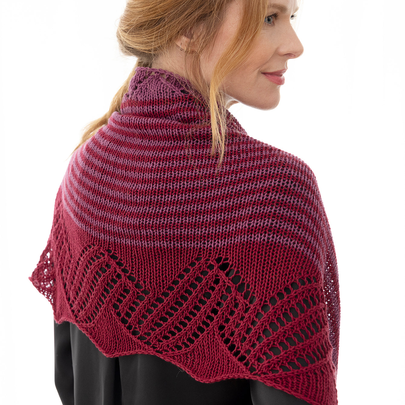 String Victoria Shawl Wrap Knitting Pattern
