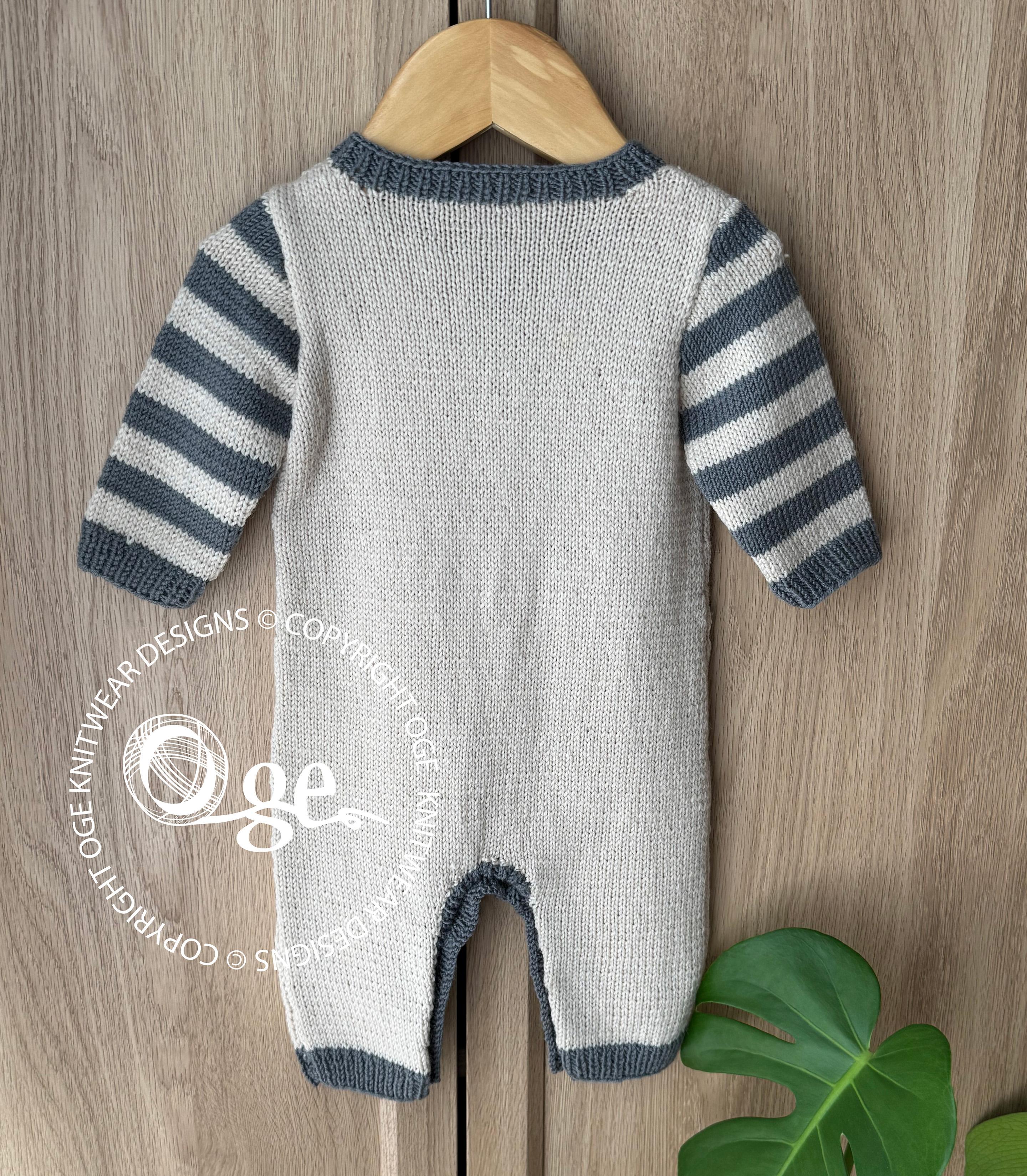 Lil Hoot, Onesie / romper with matching hat P084