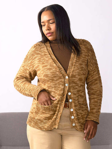 Leo Cardigan in Berroco Vintage Handpaint PDF
