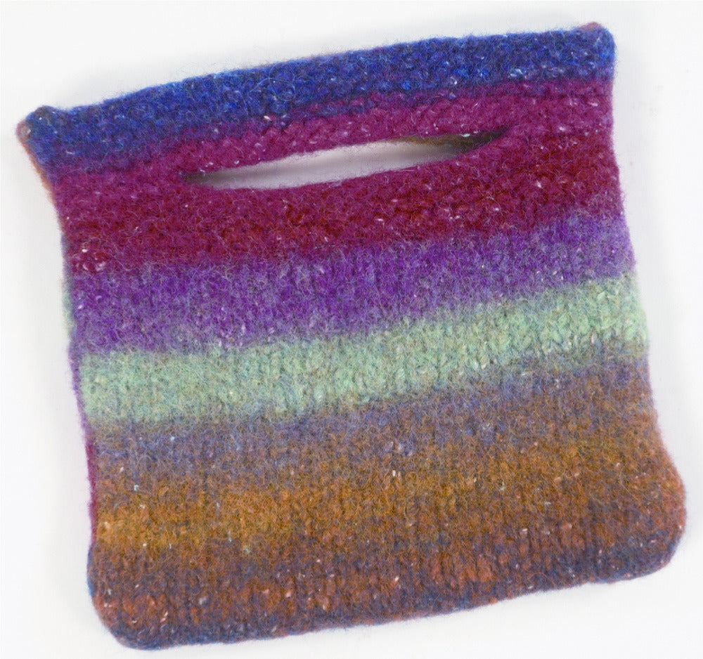 Felted Purse Bag Knitting Pattern
