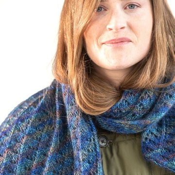 Rochelle Shawl Scarf Knitting Pattern