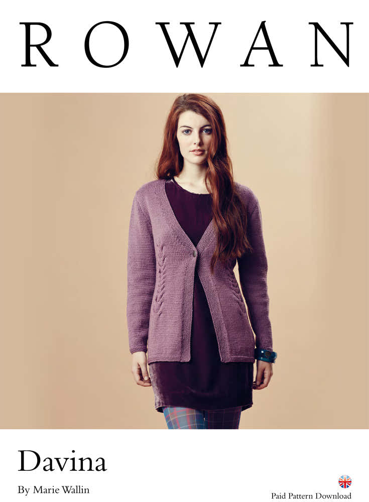 Rowan Davina Cardigan Knitting Pattern