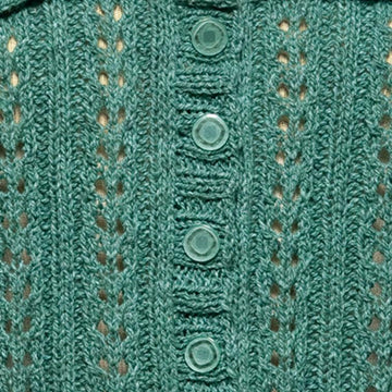 Double Eyelet Cardigan - #176