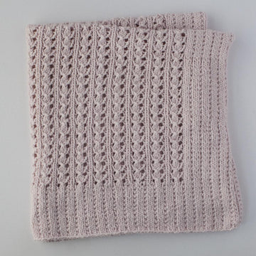 Lace Rib Blanket