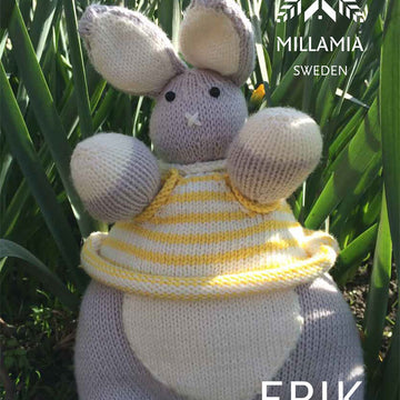 MillaMia Erik Easter Bunny Toy Knitting Pattern