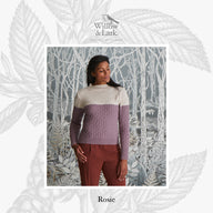 Willow & Lark Rosie Fitted Roll Neck Knitting Pattern