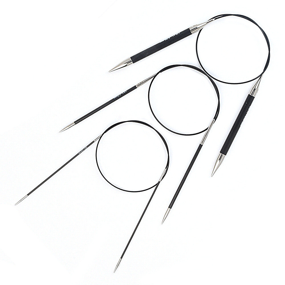 Knitter's Pride Karbonz Fixed Circular Needles 24"