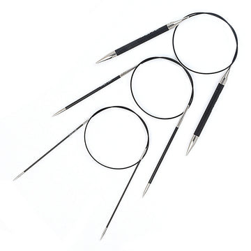 Knitter's Pride Karbonz Fixed Circular Needles 24"