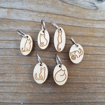 Katrinkles Wooden Stitch Markers Set