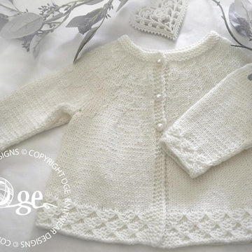 Angelus Cardigan and Matching Hat – P190’