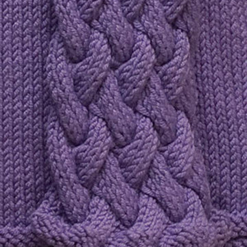 Cable Collar Cardigan #163