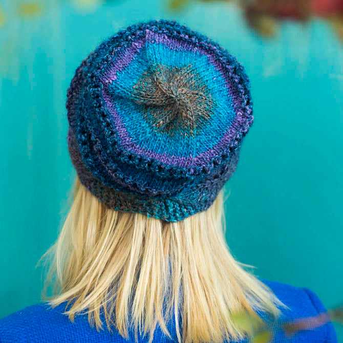 Noro Leaf Band Hat Knitting Pattern