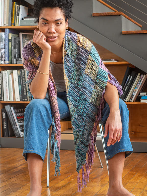 Marit Shawl Wrap Crochet Pattern