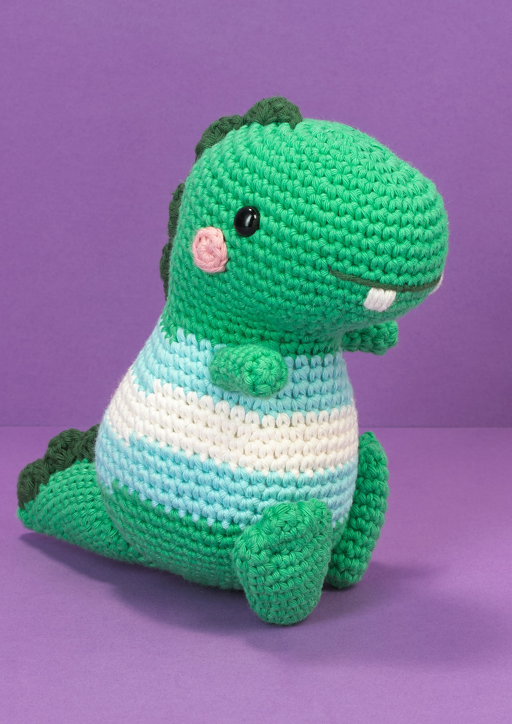 Paintbox Yarns Bernard the Dinosaur Crochet Pattern
