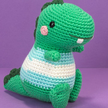 Paintbox Yarns Bernard the Dinosaur Crochet Pattern