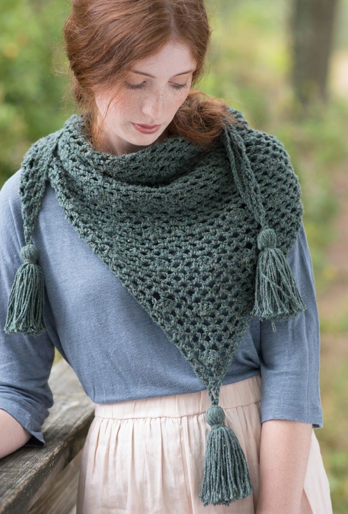 Berroco Balsam Scarf Crochet Pattern