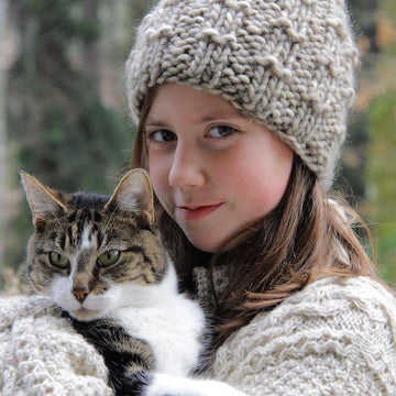 Harris Tweed Hat & Scarf