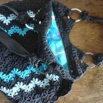 #79 Striking Crocheted Purse