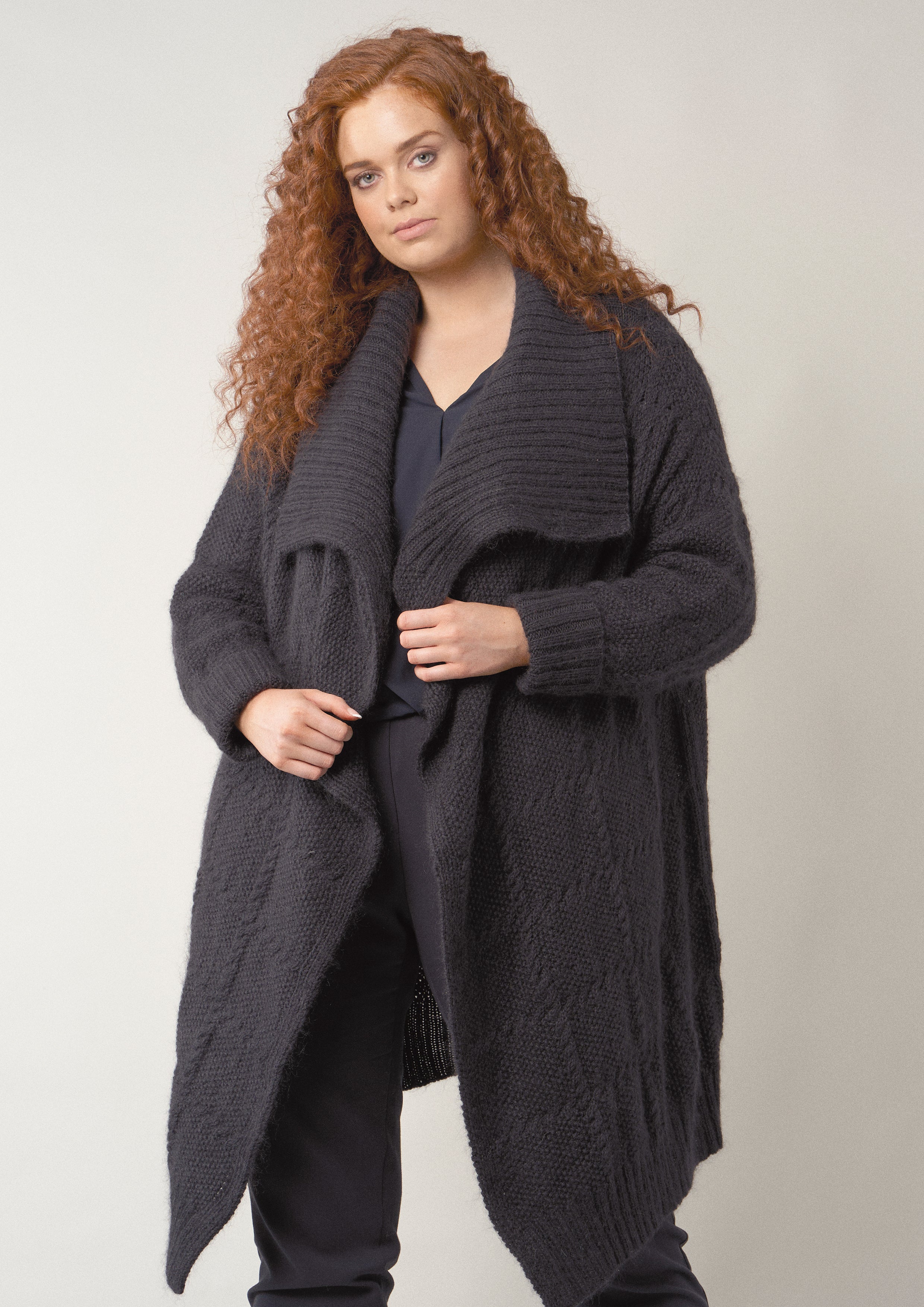 Crescent Cardigan Knitting Pattern