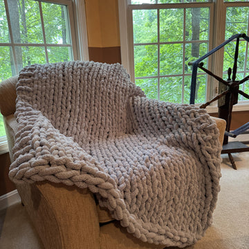 QUICK & EASY Knit Throw