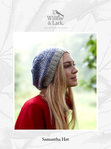Willow & Lark Samantha Hat Knitting Pattern