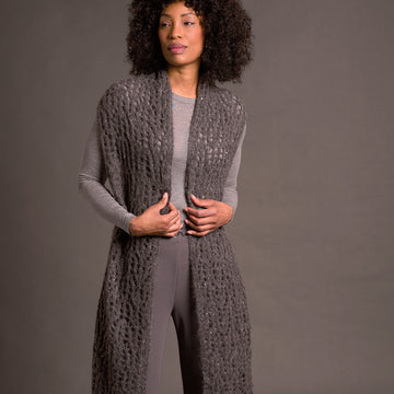 Ruby In Rowan Alpaca Sparkle Scarf Knitting Pattern