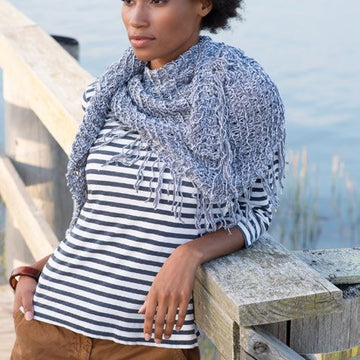 Lula Shawl Wrap Knitting Pattern