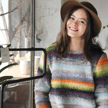 Noro 1521 A-Line Pullover Jumper Knitting Pattern