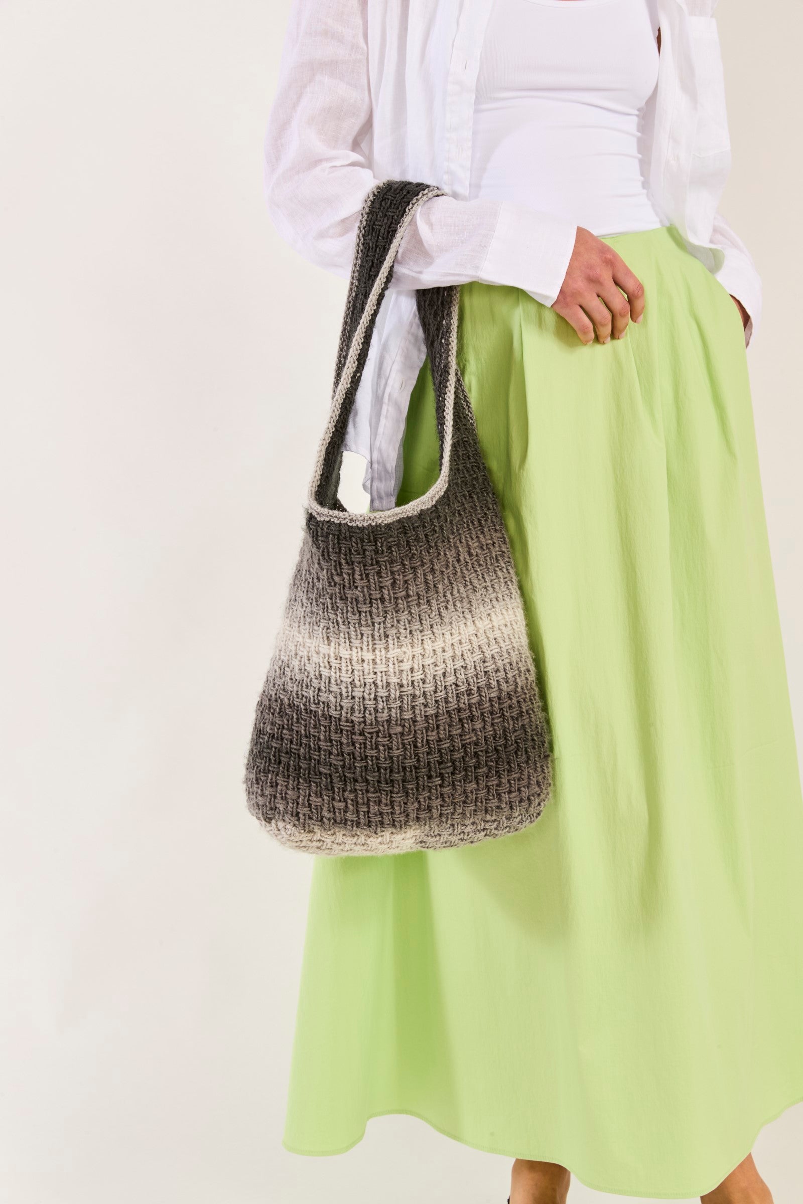 Sirdar No Slouch Shoulder Bag Knitting Pattern
