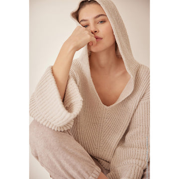 Lana Grossa Hoodie Jumper Knitting Pattern