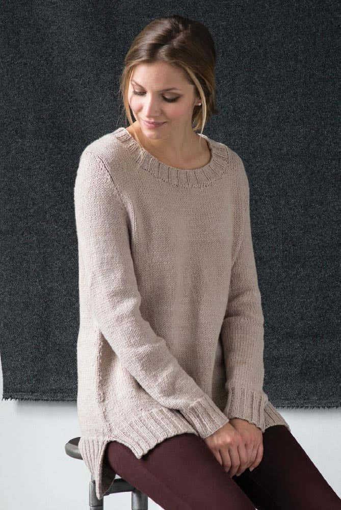 Chittenden Sweater Jumper Knitting Pattern